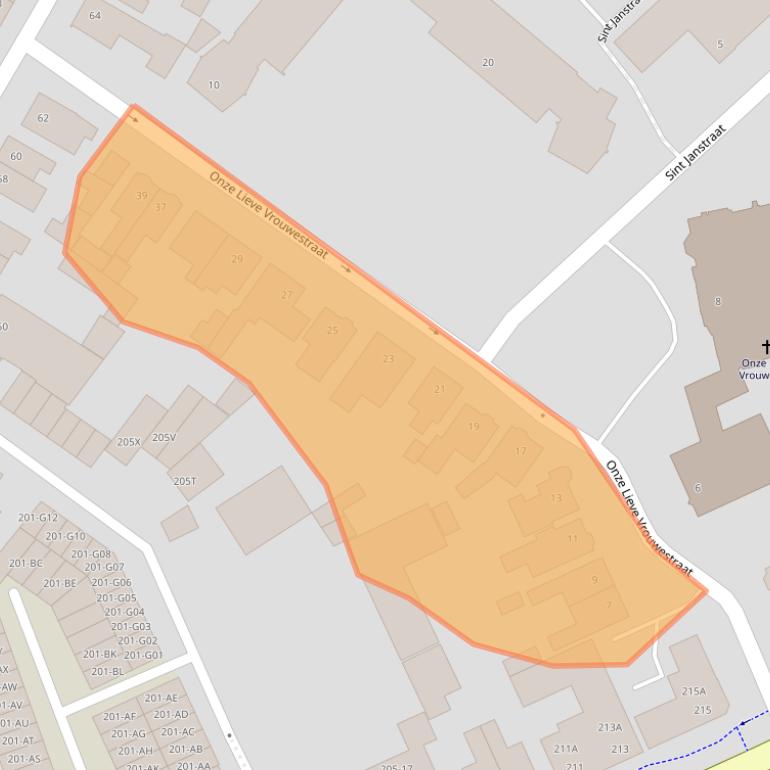 Kaart van postcodegebied 7557HW.