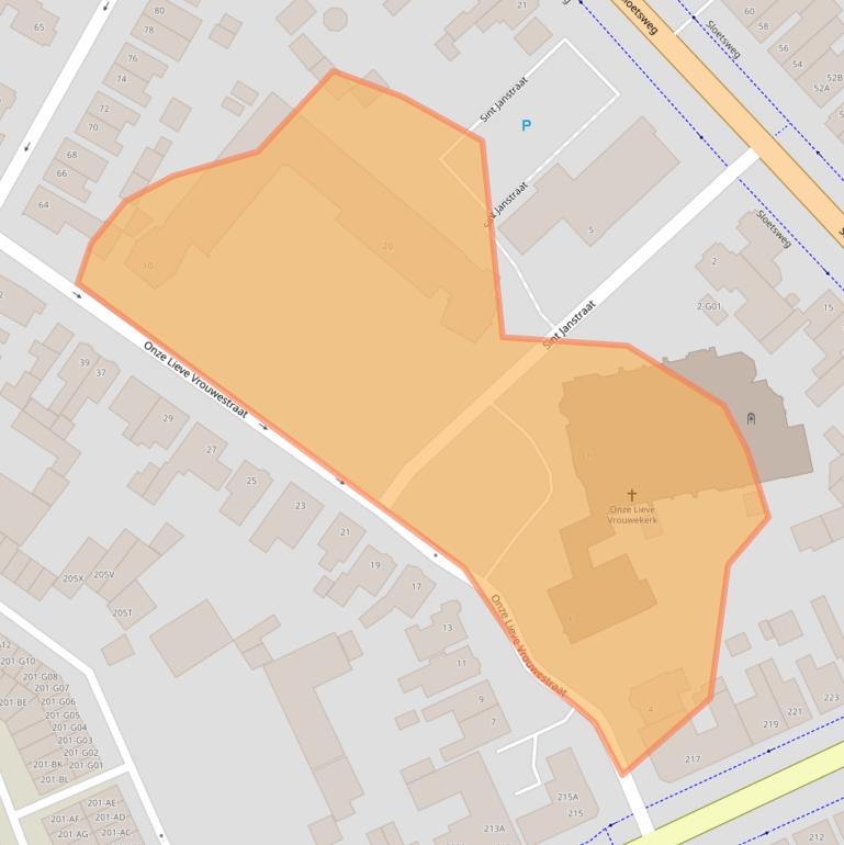 Kaart van postcodegebied 7557HX.