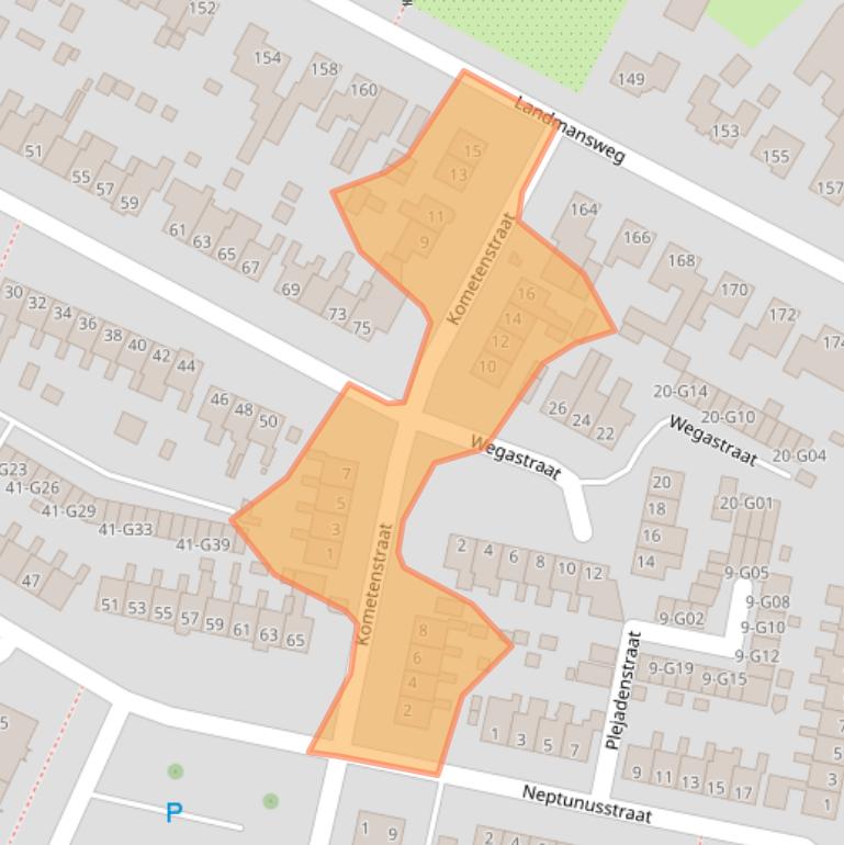 Kaart van postcodegebied 7557JN.