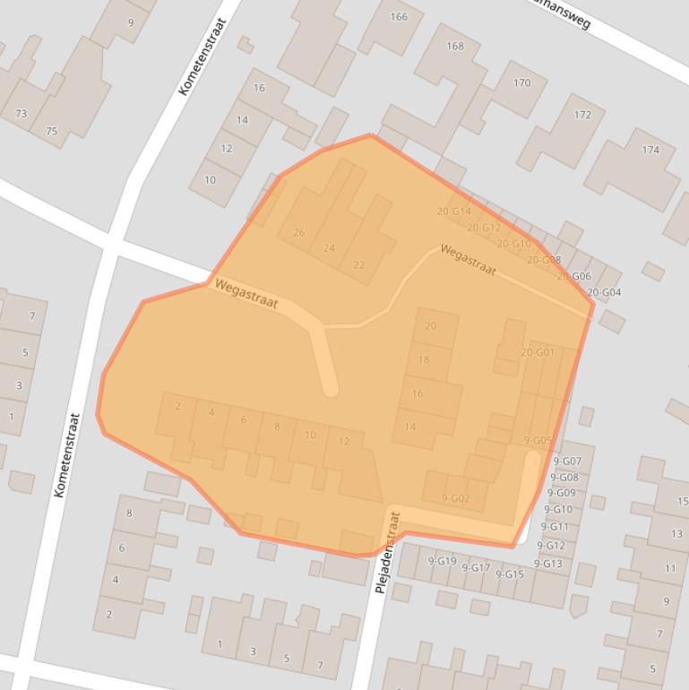 Kaart van postcodegebied 7557JP.