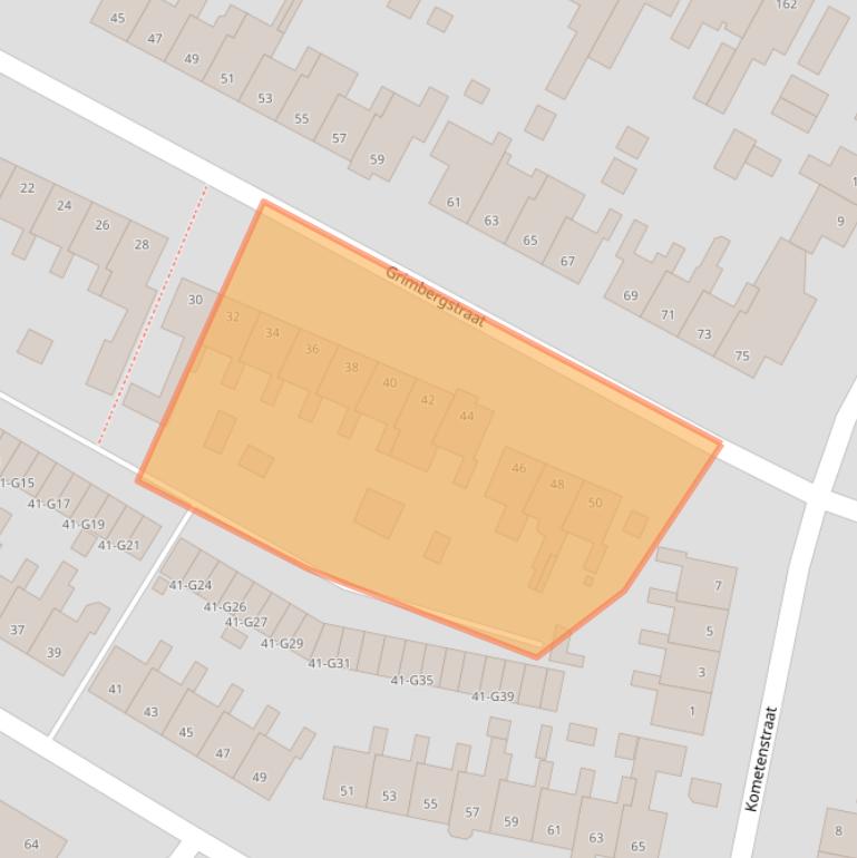 Kaart van postcodegebied 7557JV.