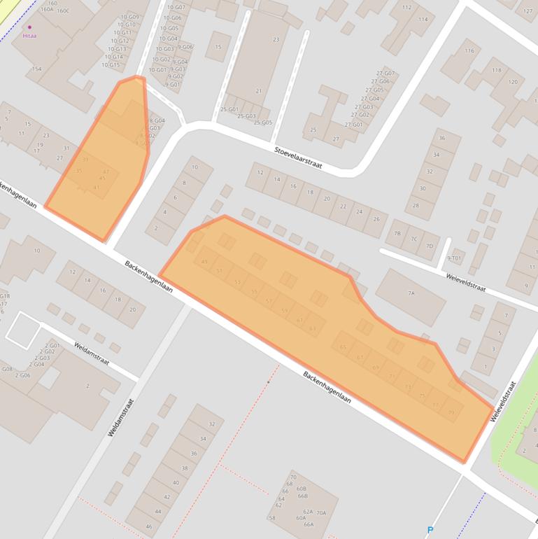 Kaart van postcodegebied 7557KB.