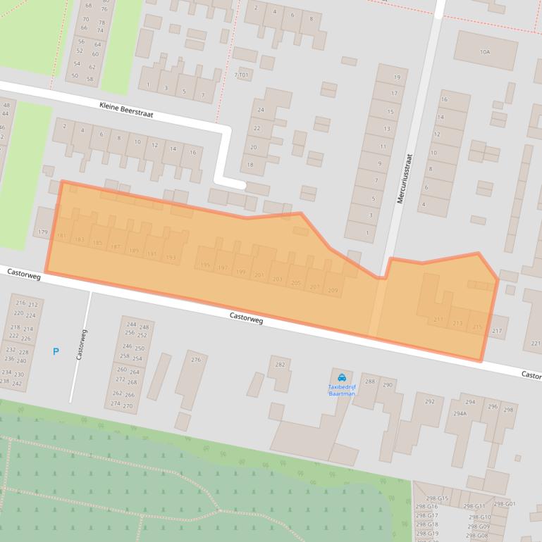 Kaart van postcodegebied 7557KK.