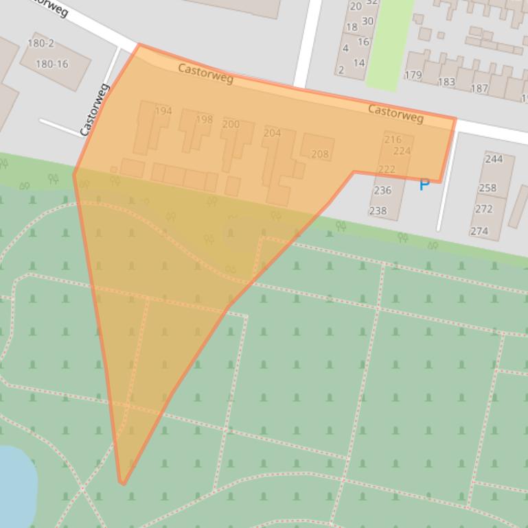 Kaart van postcodegebied 7557KP.