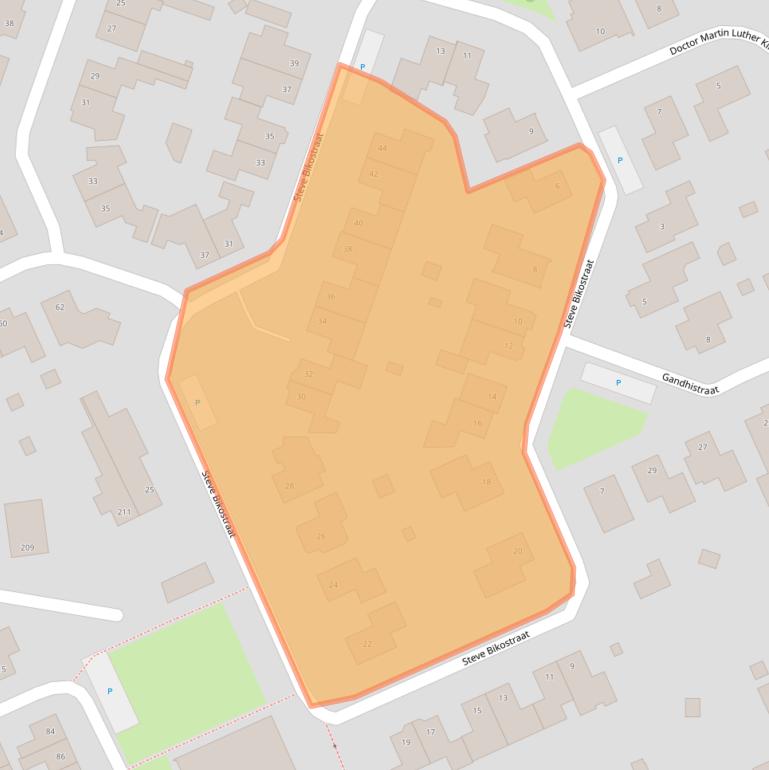 Kaart van postcodegebied 7557LZ.