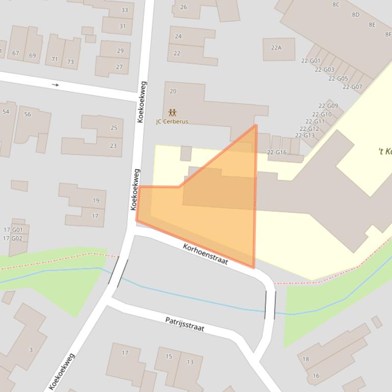 Kaart van postcodegebied 7557PC.