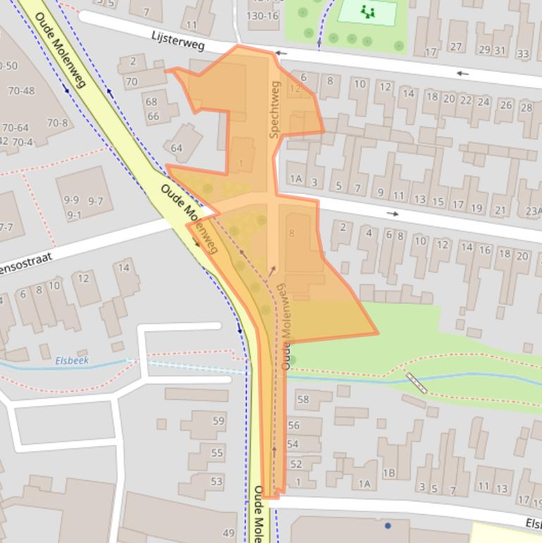 Kaart van postcodegebied 7557PK.