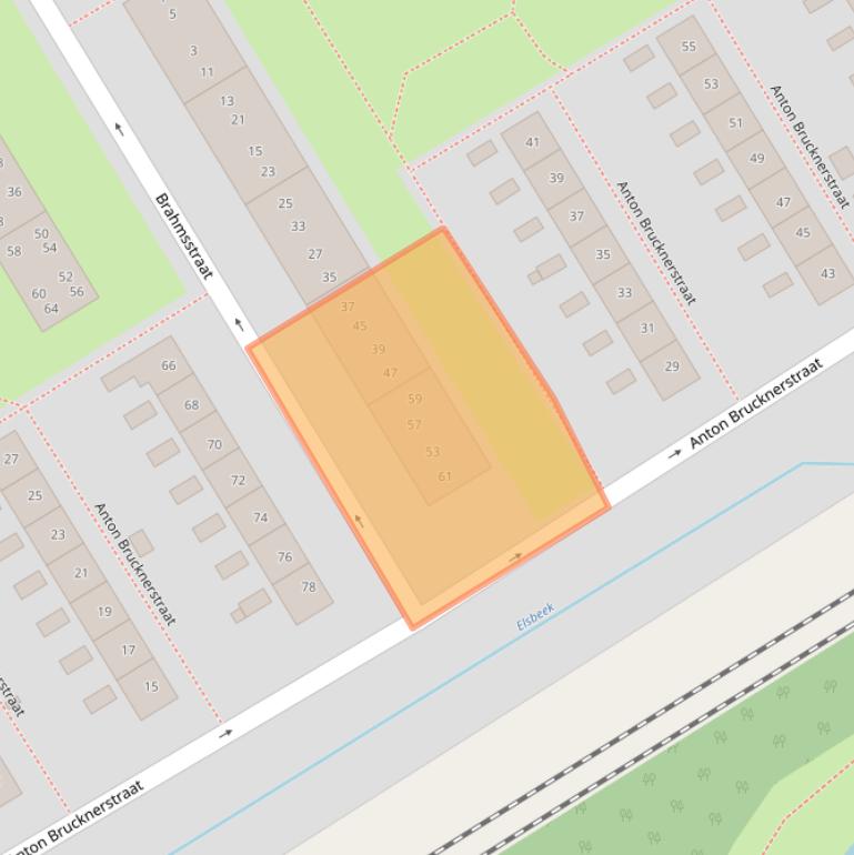 Kaart van postcodegebied 7557RS.