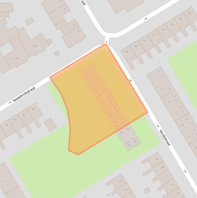 Kaart van postcodegebied 7557SE.