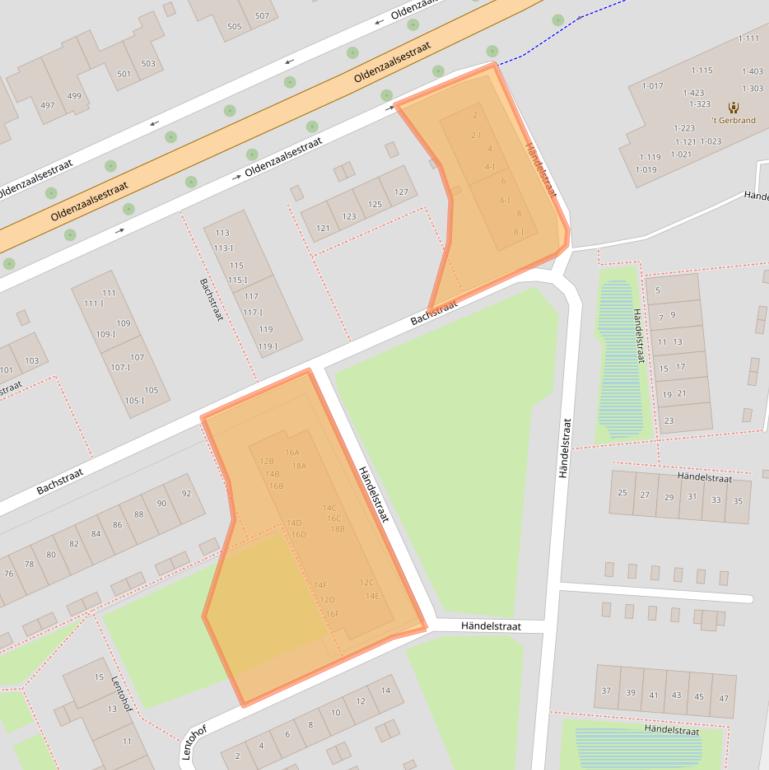 Kaart van postcodegebied 7557TX.