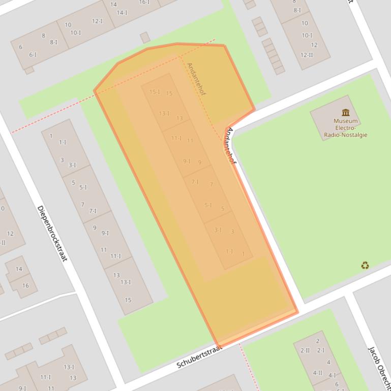 Kaart van postcodegebied 7557VE.