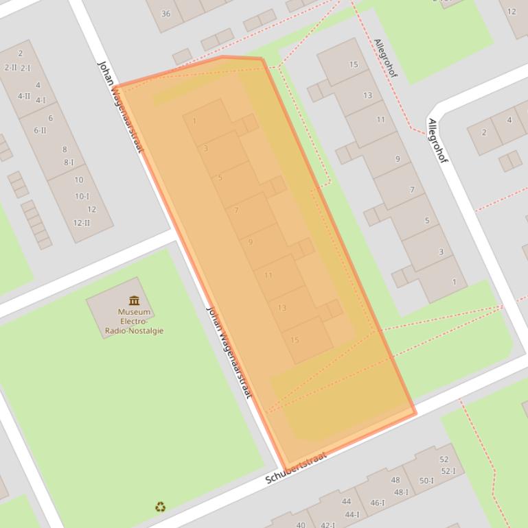 Kaart van postcodegebied 7557VG.