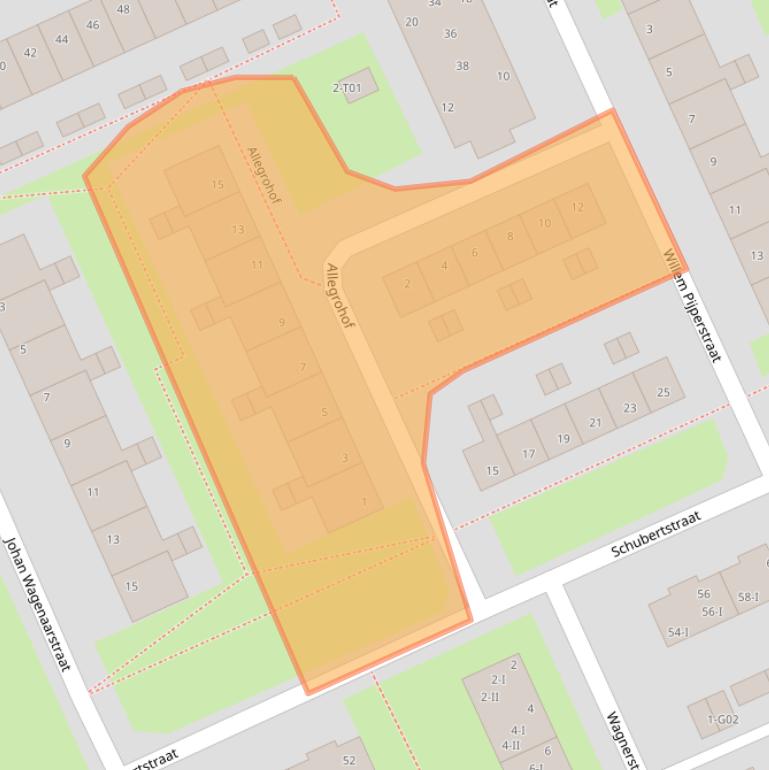 Kaart van postcodegebied 7557VJ.