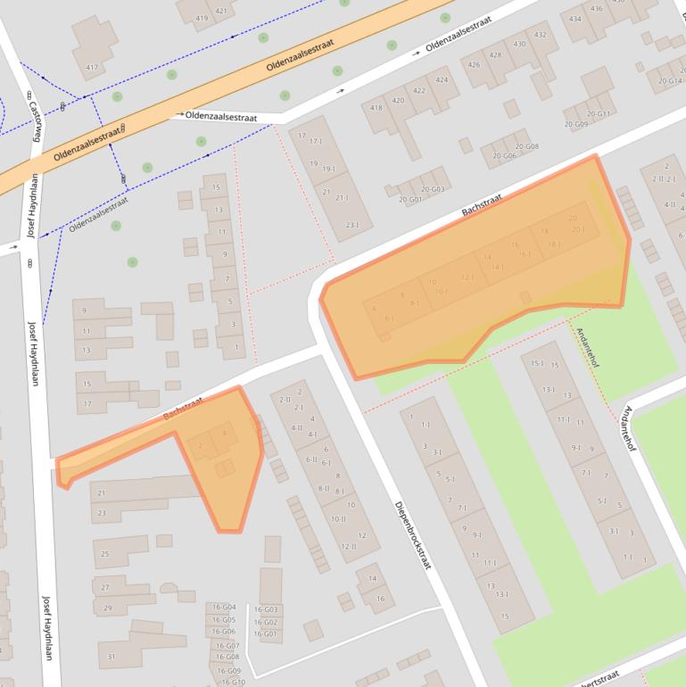 Kaart van postcodegebied 7557VS.