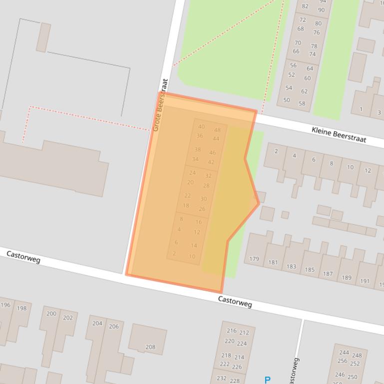 Kaart van postcodegebied 7557WK.