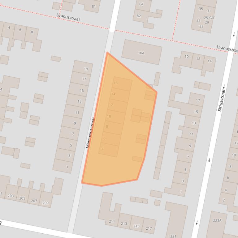 Kaart van postcodegebied 7557XD.