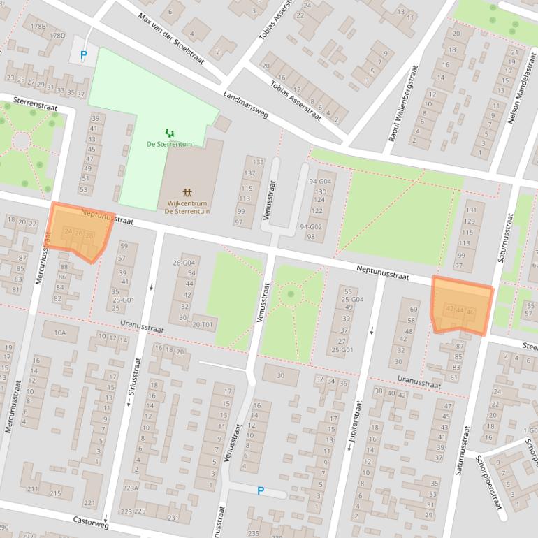 Kaart van postcodegebied 7557XN.