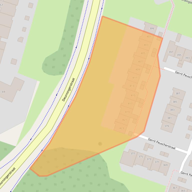 Kaart van postcodegebied 7558BK.