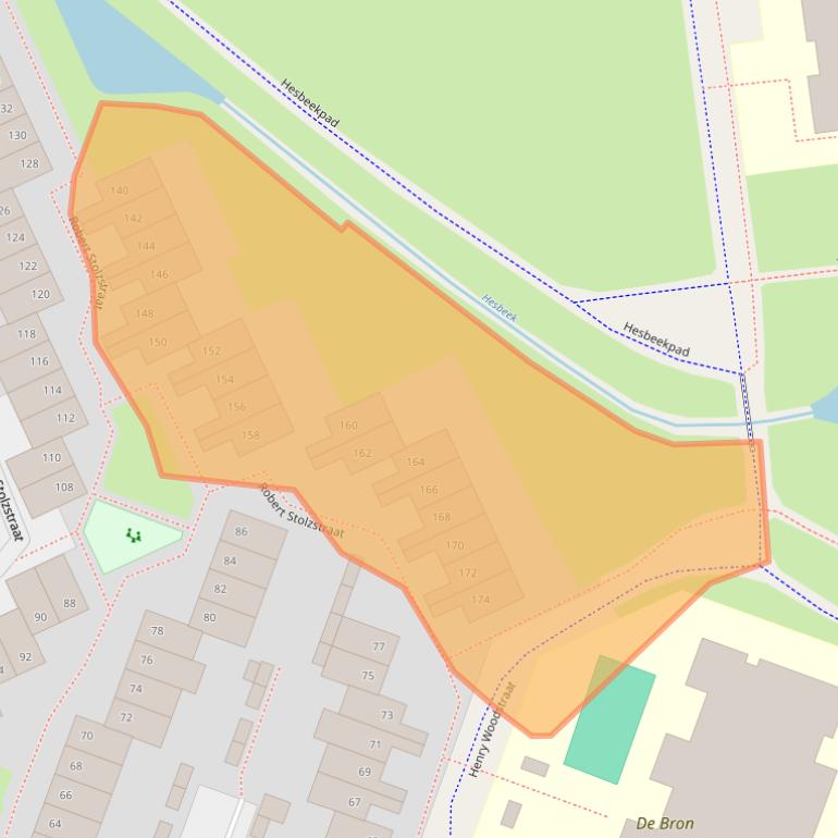 Kaart van postcodegebied 7558CE.