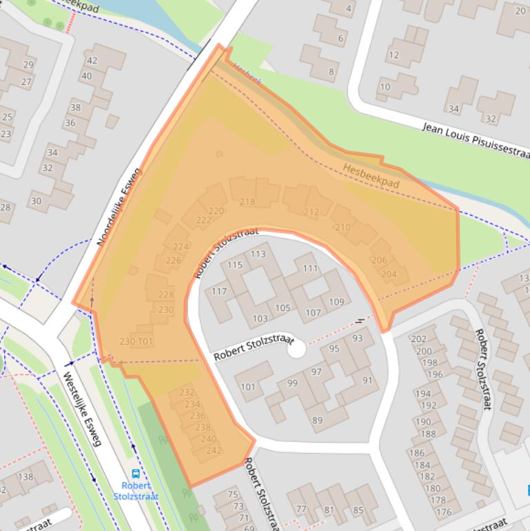 Kaart van postcodegebied 7558CH.