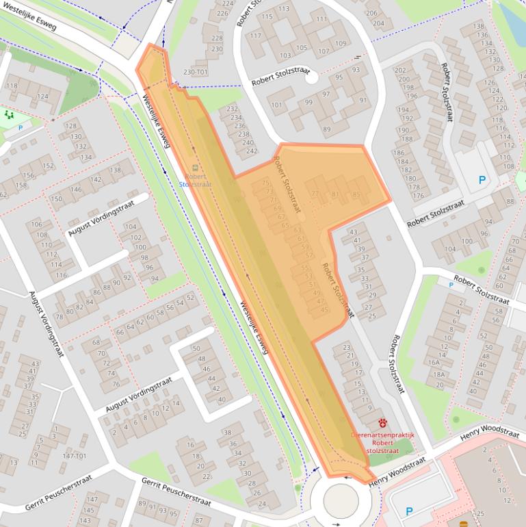 Kaart van postcodegebied 7558CK.