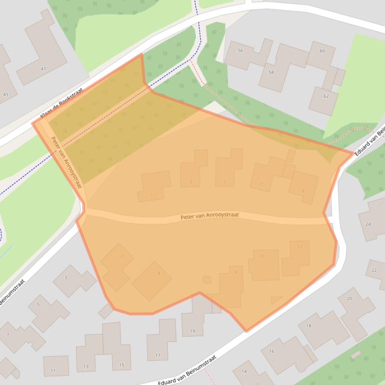 Kaart van postcodegebied 7558DA.