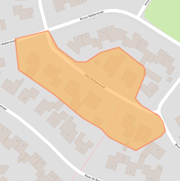 Kaart van postcodegebied 7558DM.