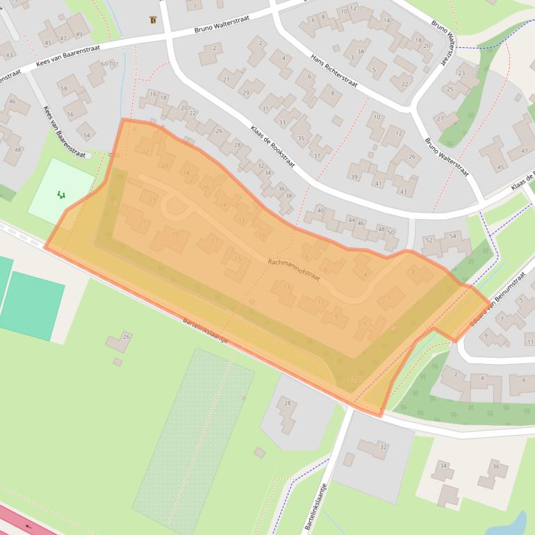 Kaart van postcodegebied 7558DN.