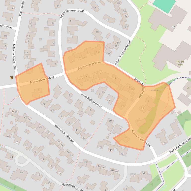 Kaart van postcodegebied 7558DV.