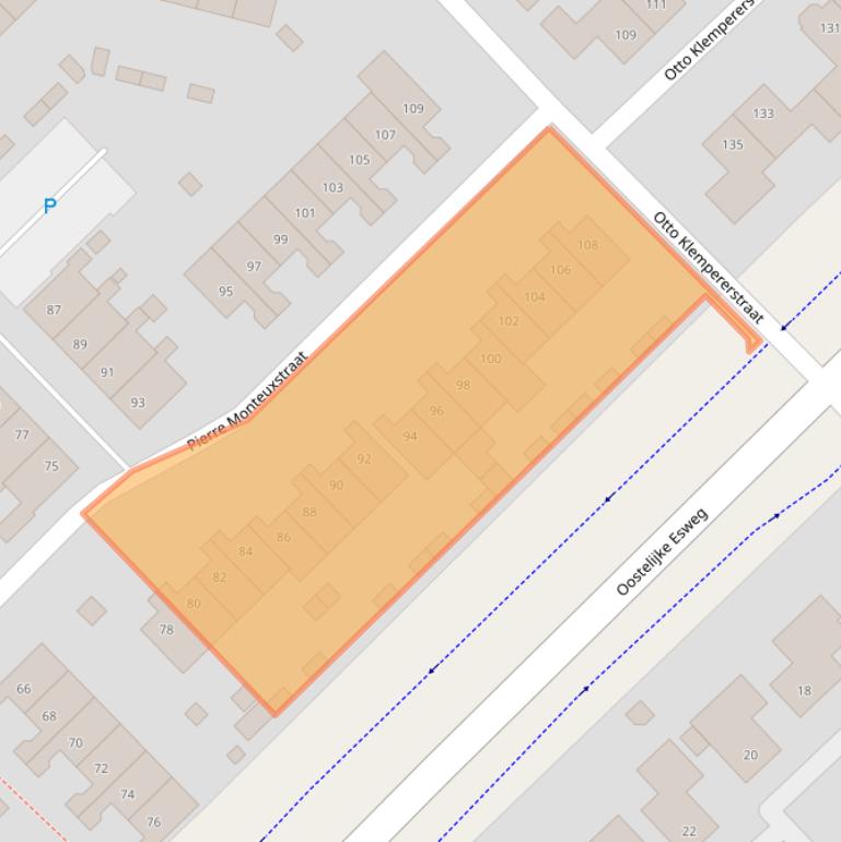 Kaart van postcodegebied 7558EC.