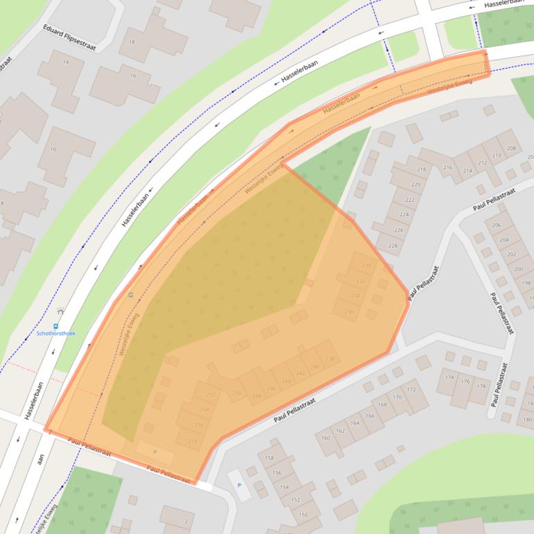 Kaart van postcodegebied 7558HM.