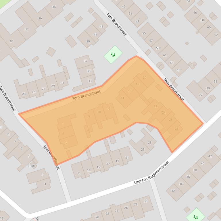 Kaart van postcodegebied 7558JR.