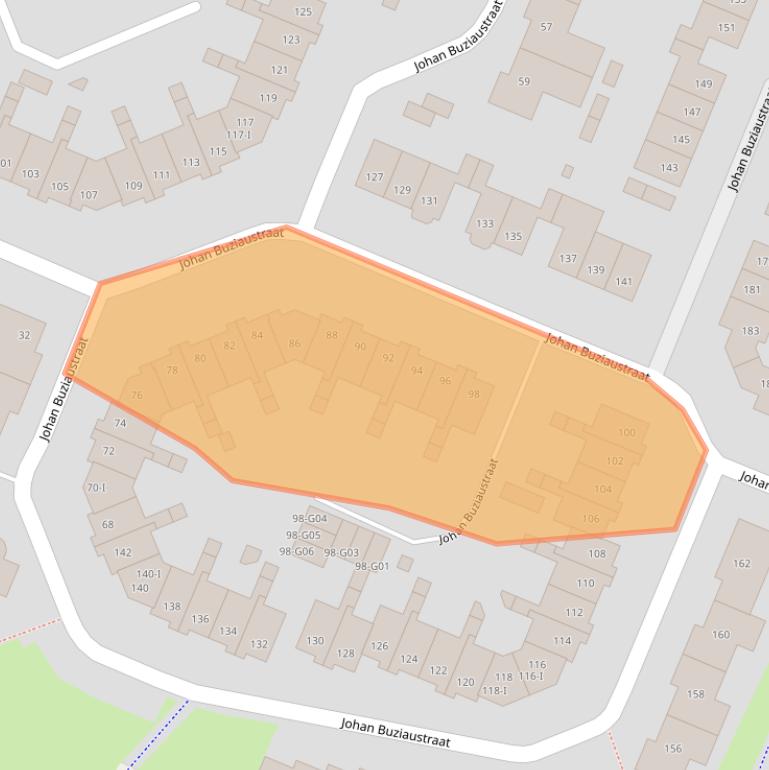 Kaart van postcodegebied 7558LC.