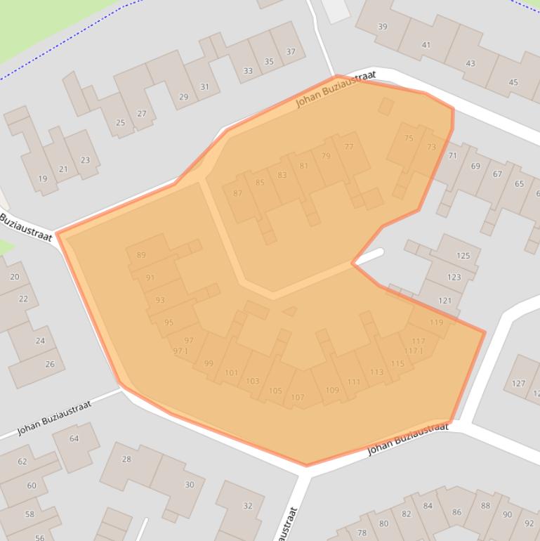 Kaart van postcodegebied 7558LJ.