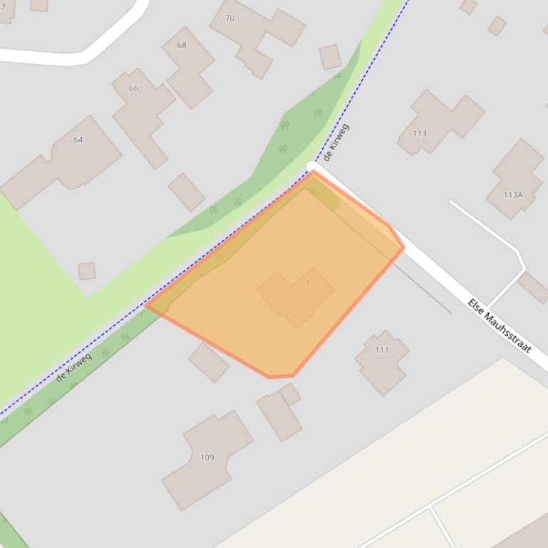 Kaart van postcodegebied 7558PP.