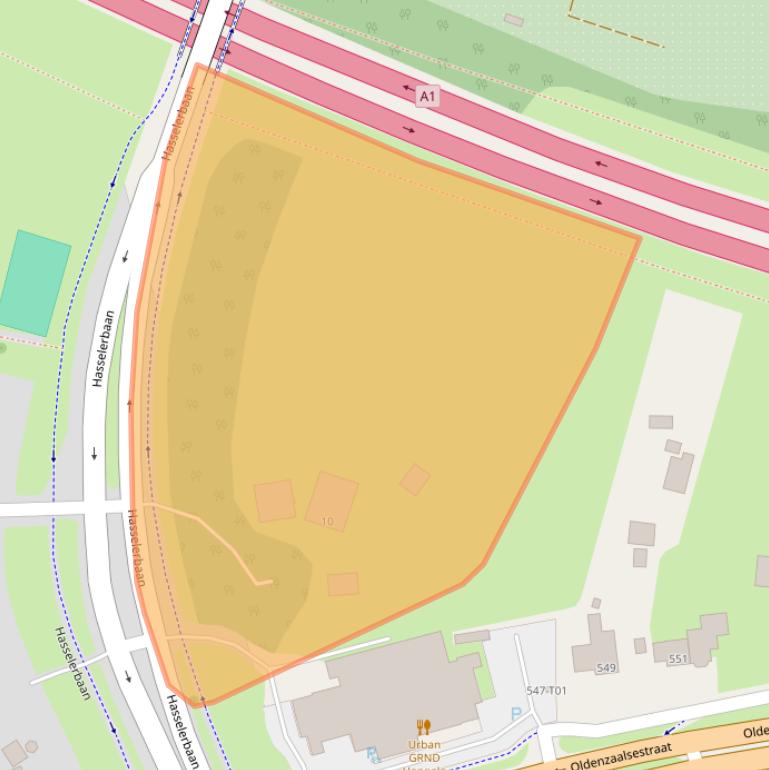 Kaart van postcodegebied 7558PR.