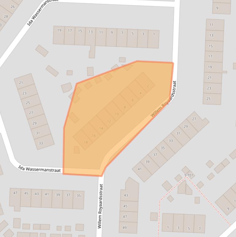 Kaart van postcodegebied 7558RV.