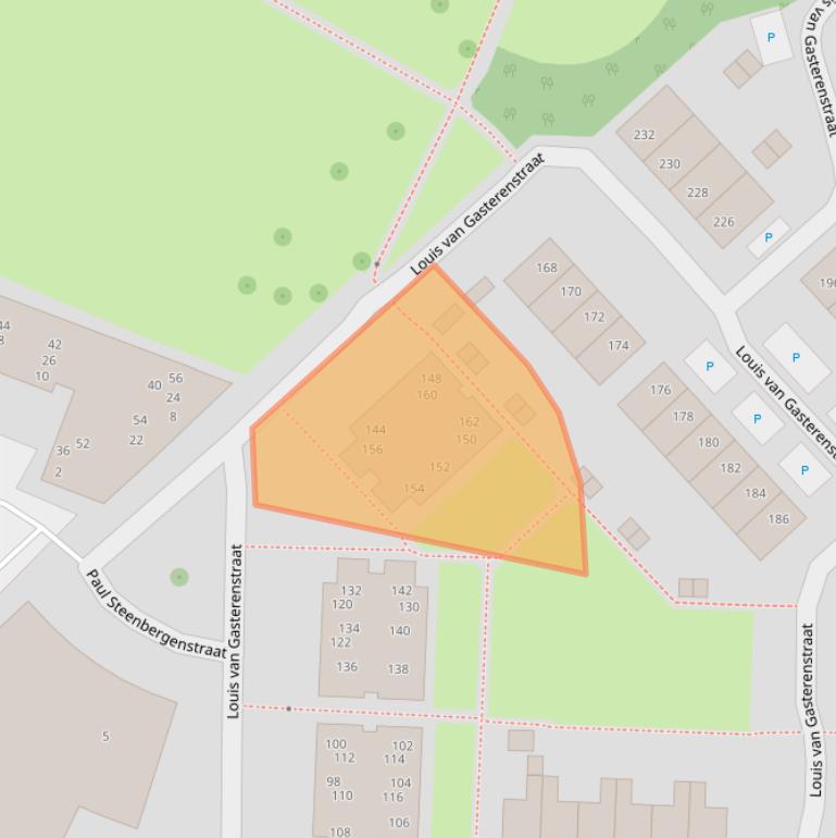 Kaart van postcodegebied 7558SN.