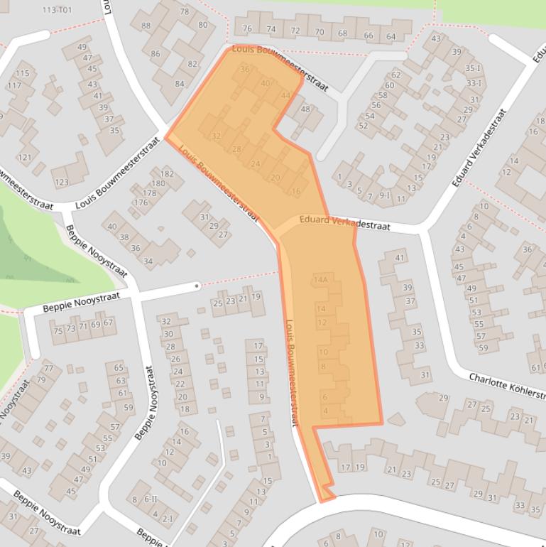 Kaart van postcodegebied 7558TM.