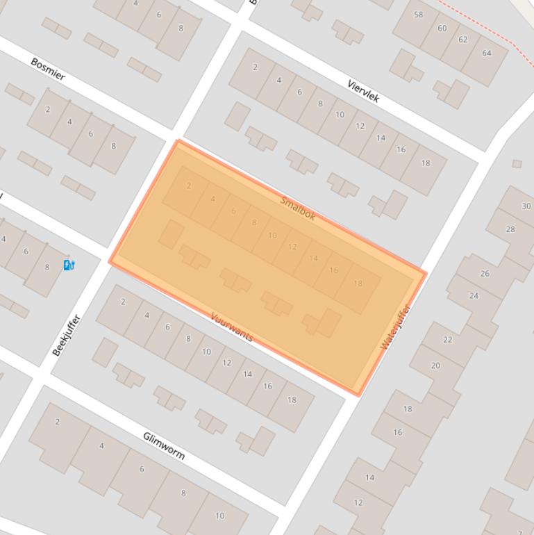 Kaart van postcodegebied 7559DE.