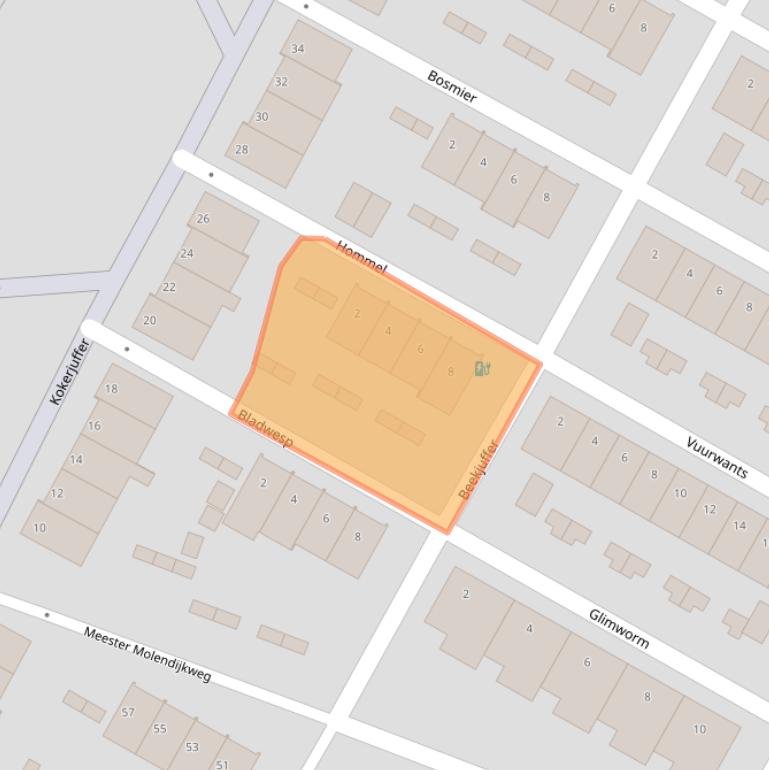 Kaart van postcodegebied 7559DL.