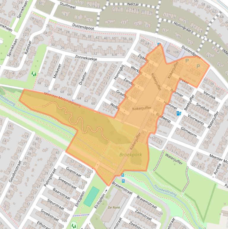 Kaart van postcodegebied 7559DM.