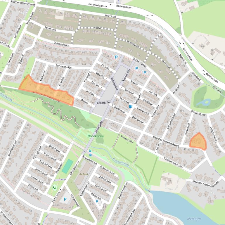 Kaart van postcodegebied 7559DW.