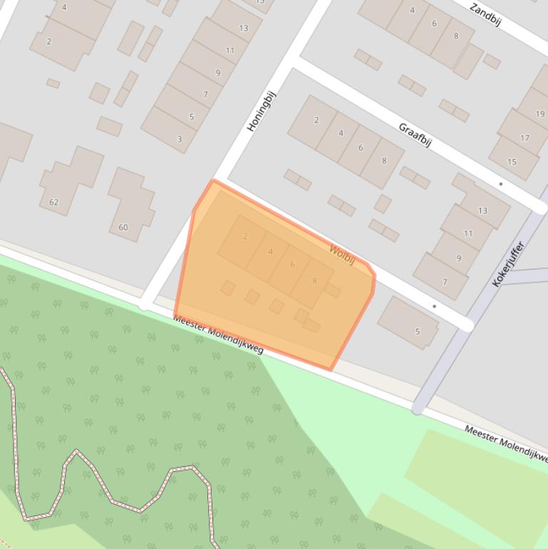 Kaart van postcodegebied 7559EH.