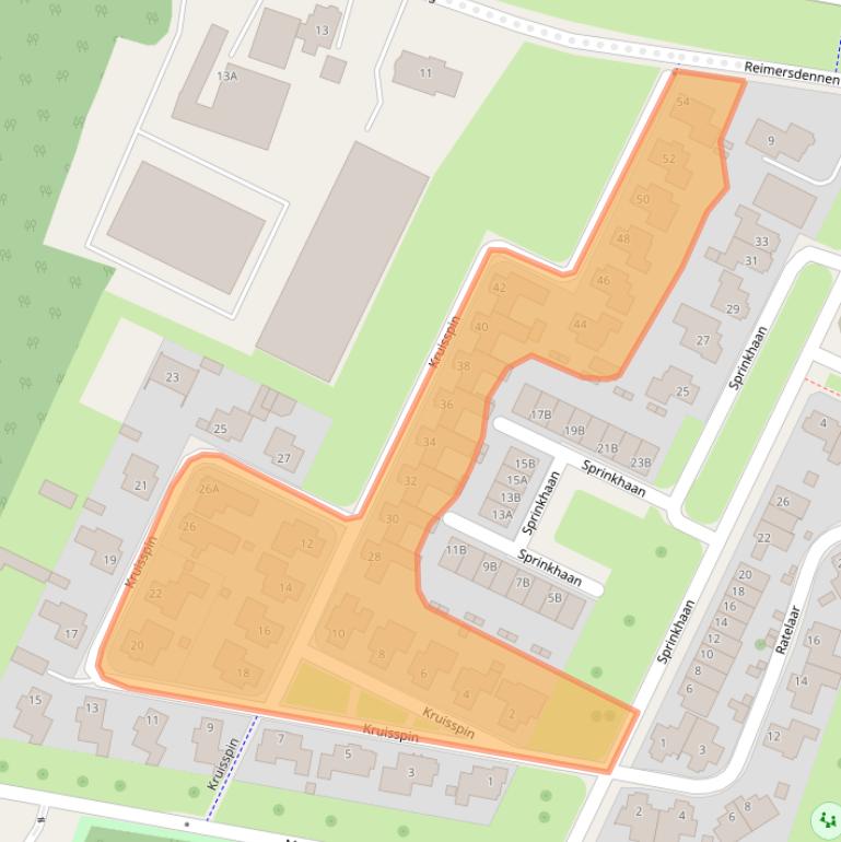 Kaart van postcodegebied 7559EM.