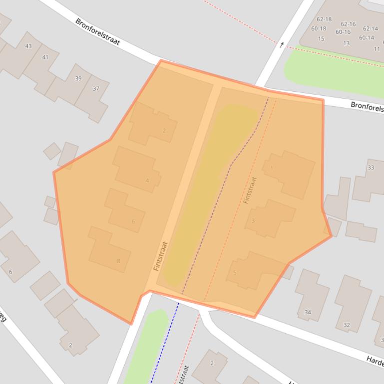 Kaart van postcodegebied 7559HJ.