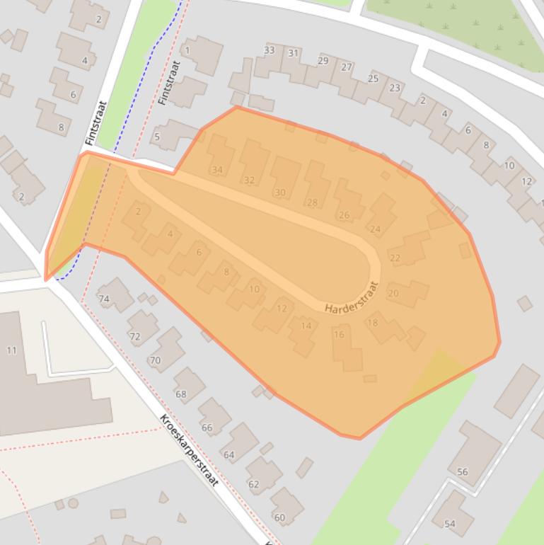 Kaart van postcodegebied 7559HK.