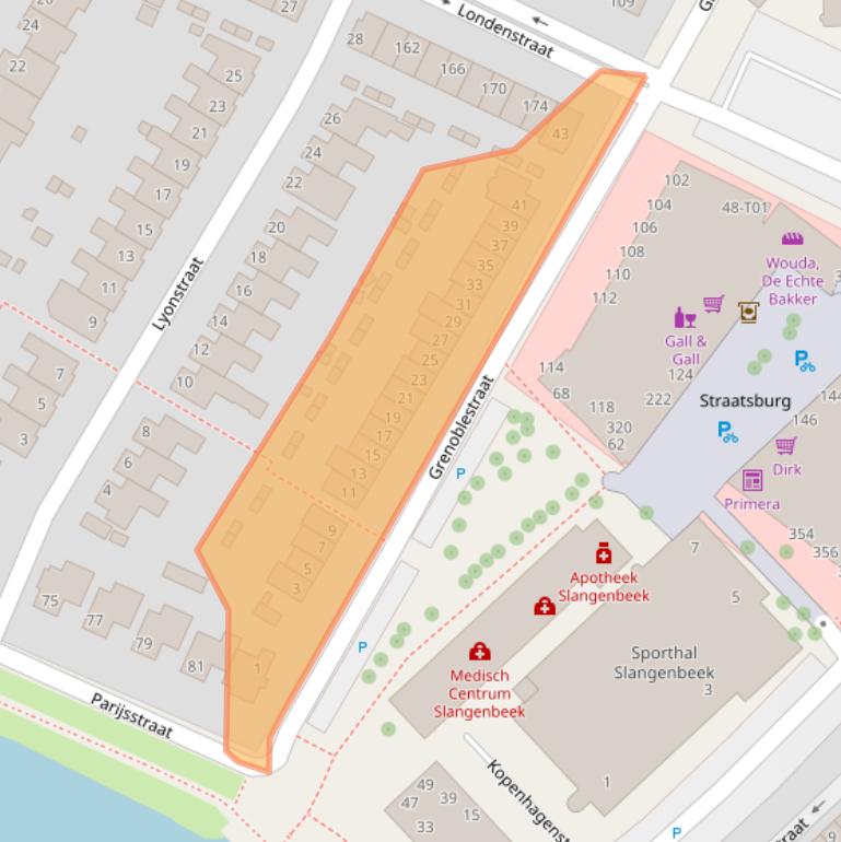 Kaart van postcodegebied 7559KM.