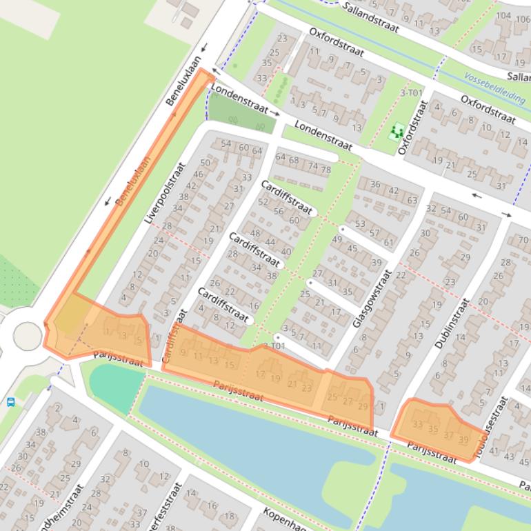 Kaart van postcodegebied 7559KN.
