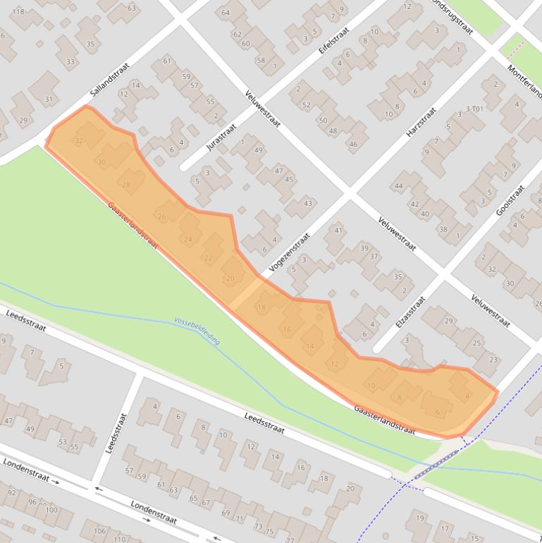 Kaart van postcodegebied 7559LA.